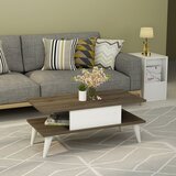 Woody Fashion Beta - Walnut, White WalnutWhite Coffee Table Cene