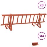  Zaštita od snijega za krov Crvena 800 x 29,5 x 34,5 cm Čelik | Eponuda.com