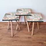 Hanah home 3Shp212 - multicolor multicolor nesting table (3 pieces) | ePonuda.com