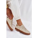 Boto Women's Eco Suede Sneakers Beige Micca | Shoptok.si