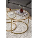 Hanah home sto za dnevnu sobu belarus 60 gold transparent | ePonuda.com