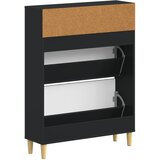  Ormar za cipele DELFT 78 x 24 x 103 cm Konstruirano drvo Crna | shoptok.hr