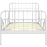  Produživi okvir za krevet bijeli metalni 80 x 130/200 cm | Eponuda.com