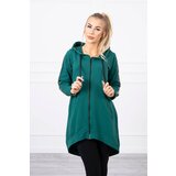 Kesi Zip-up sweatshirt at the back green Cijene