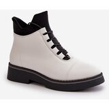Boto Low Women's Boots Insulated Eco Leather Beige Erisabelle | shoptok.hr