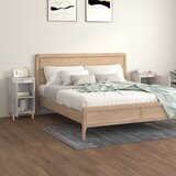  Noćni ormarić siva boja betona 40x35x70 cm konstruirano drvo | shoptok.hr