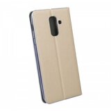  Premium preklopna torbica huawei Y7 2019 - zlata s srebrnim robom | Shoptok.si