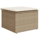  7-dijelni set vrtnih sofa od poliratana s jastucima bež | shoptok.hr