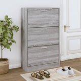 vidaXL Omarica za čevlje siva sonoma 63x24x103 cm inženirski les Cene