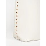 Shelvt Large white studded shopper bag | ePonuda.com