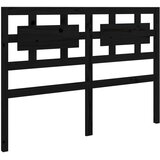  Uzglavlje za krevet crni 185,5 x 4 x 100 cm od masivne borovine | Eponuda.ba