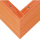  Vrtna sadilica voštano smeđe boje 70x40x45,5 cm od borovine | Eponuda.ba