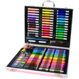  Umjetnički set u kovčegu s jednorogom ružičasti 150 EL | shoptok.hr