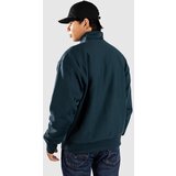 Carhartt WIP Half Zip American Script Half-Zip Pulover deep lagoon | Shoptok.si