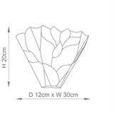  Endon 63964 - Zidno svetlo Tiffany BOTANICA 1xE14/40W/230V | Eponuda.com