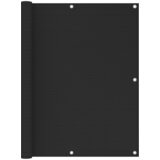 vidaXL Balkonsko platno antracitno 120x400 cm HDPE Cene