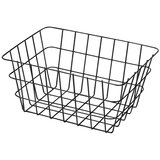 Wenko Košara za kupaonicu Viana (D x Š x V: 12 x 18 x 25 cm, Metal, Crne boje) | shoptok.hr