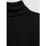 Marisse Black Turtleneck Sweater | shoptok.hr