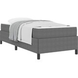  Krevetna konstrukcija Svijetlo siva 90 x 190 cm tkanina | shoptok.hr