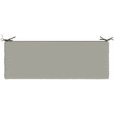  Jastučić za klupu SOEST 100% poliester Siva 110 x 40 x 8 cm Slike