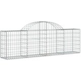  Lučne gabionske košare 7 kom 200x30x60/80 cm pocinčano željezo | shoptok.hr