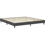  Krevet od tkanine s oprugama tamnosivi 200 x 200 cm | shoptok.hr