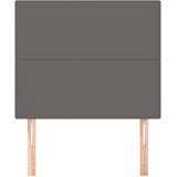  Uzglavlje sivo 80x5x118/128 cm umjetna koža | shoptok.hr