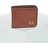Fred Perry COATED POLYESTER BILLFOLD WALL Smeđa Cijene