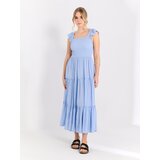 Sinsay Maxi haljina s višeslojnim donjim dijelom | shoptok.hr