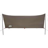 vidaXL Ponjava za kampiranje rjava 462x306x211 cm vodoodporna | Shoptok.si