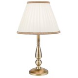 Orion LA 4-1085/1 - Stona lampa TONIA 1xE27/60W/230V, prečnik 30 cm, bela/bronza | Eponuda.com
