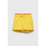 United Colors Of Benetton Otroške kopalne kratke hlače rumena barva