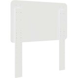 vidaXL Vzglavje z vzglavjem Bela 75 cm Konstruiran les | Shoptok.si