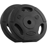 ACTIVE Bitumenski tegovi sa tri rukohvata set 2x10kg / 31mm RBA-2123