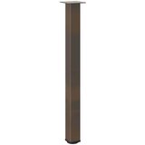  Noge za barski stol 4 kom prirodni čelik 90-92 cm čelik | shoptok.hr