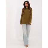 Wool Fashion Italia Sweater-AT-SW-2343.88-olive Cijene