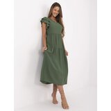 Italy Moda Dress-MI-SK-A2489.21-khaki | Shoptok.si