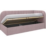 MID.YOU OBLAZINJENA POSTELJA 90 cm x 200 cm , les, tekstil, leseni material roza | Shoptok.si