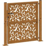  Vrtna vrata 100x100 cm, dizajn s čeličnim krilom otpornim na vremenske uvjete | shoptok.hr