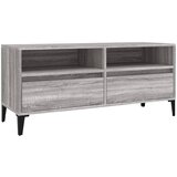 Maison Chic TV omarica - TV enota - Televizijska omarica siva sonoma 100x34,5x44,5 cm inženirski les, (21699696) Cene