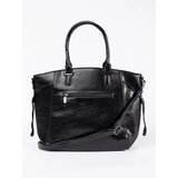Shelvt Large black handbag with an additional strap | Shoptok.si