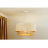 Duolla - BOHO luster na sajli 1xE27/40W/230V, prečnik 45 cm, krem/braon | Eponuda.com