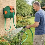Lean Toys Stenski avtomatski kolut z vrtno cevjo 30 m + 2 m | Shoptok.si