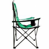 Palisad sklopiva stolica ribička s naslonom i držačem 60x60x110 | Shoptok.si