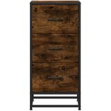  Komoda boja hrasta 35,5x35x76 cm konstruirano drvo i metal | Eponuda.com