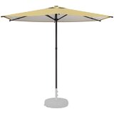  Vrtni suncobran 270 x 270 cm Poliester Pravokutni Žuta i bijela | shoptok.hr
