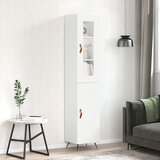  The Living Store Visoka omara bela 34,5x34x180 cm inženirski les - Visoka Omarica, (21440944) Cene