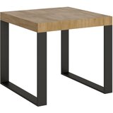Itamoby   Tecno (90x90/246 cm) - hrast, barva nog: antracit - raztegljiva jedilna miza, (20842825) | Shoptok.si