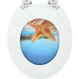  WC daska 2 pcs Morska školjka 44 x 38 cm MDF ploča | shoptok.hr