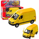  Metalni dostavni kombi za igru 1:32 - žuti | Shoptok.si